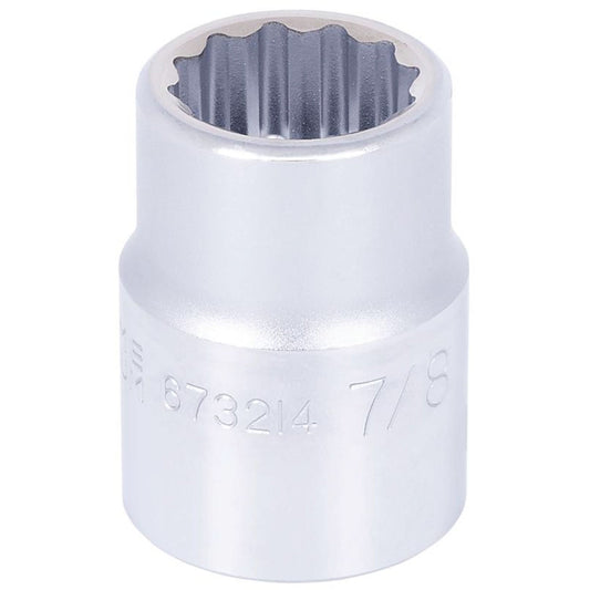 Socket, 7/8", 3/4" Drive, 12 Points