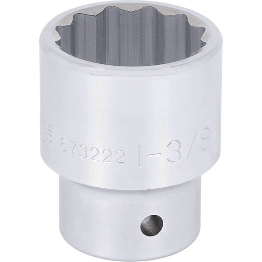Socket, 1-3/8", 3/4" Drive, 12 Points