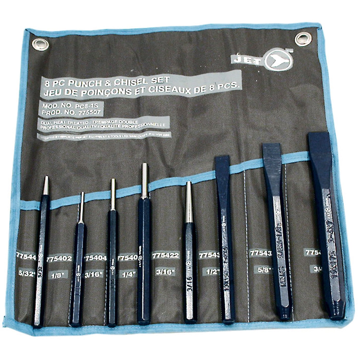 Punch & Chisel Set, 8 Pieces