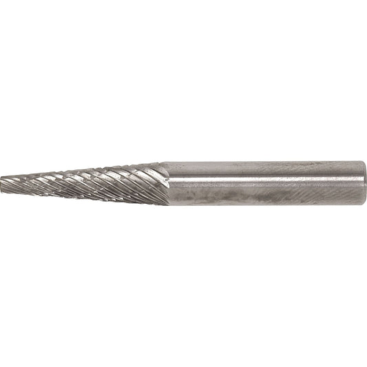 Solid Carbide Burr, SM-3, 1/4" Dia., 1/4" Shank, 1" Depth of Cut