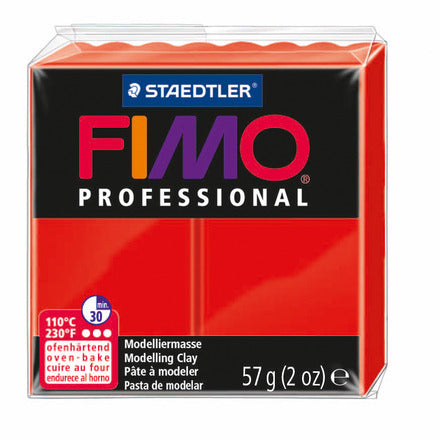 Staedtler-Mars - Pâte à Modeler Fimo Professional - Rouge