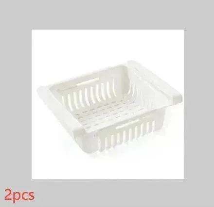 Refrigerator Telescopic Storage Basket - Modern and Stylish Organization