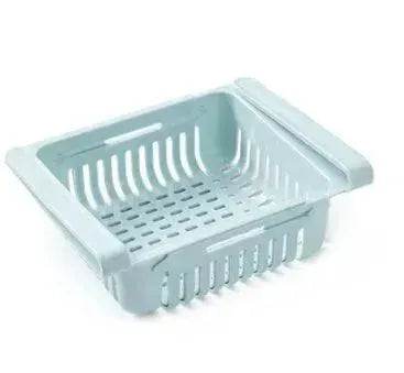 Refrigerator Telescopic Storage Basket - Modern and Stylish Organization