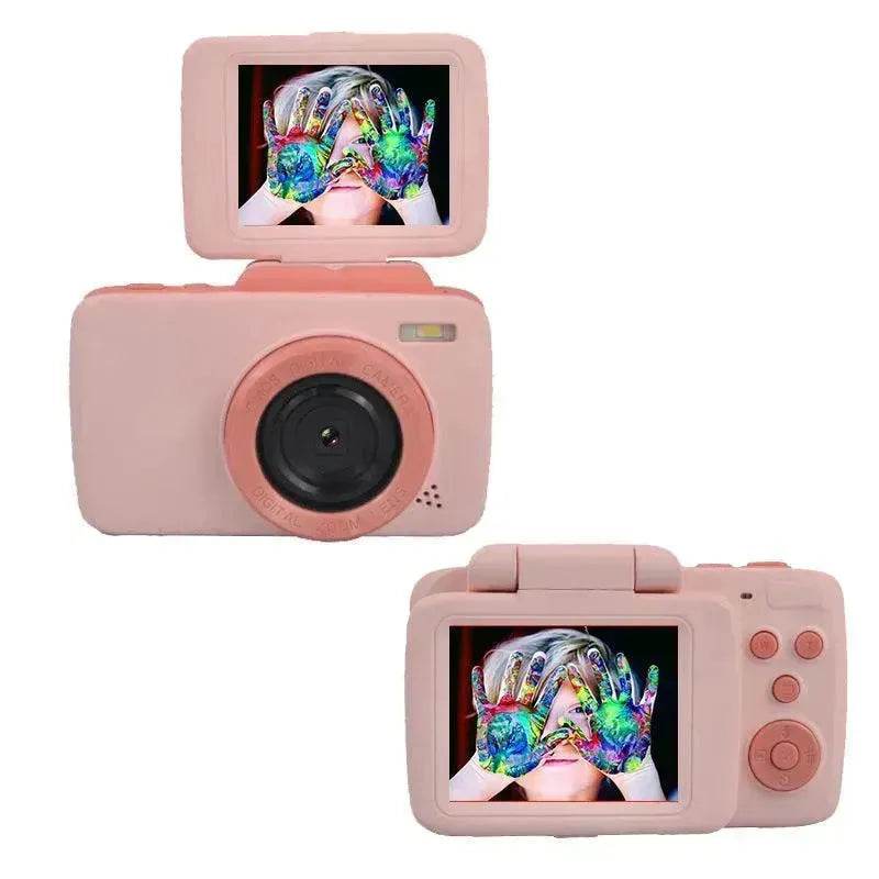 Retro Photography Video Filter HD Digital Mini Flip Children's Camera Toy
