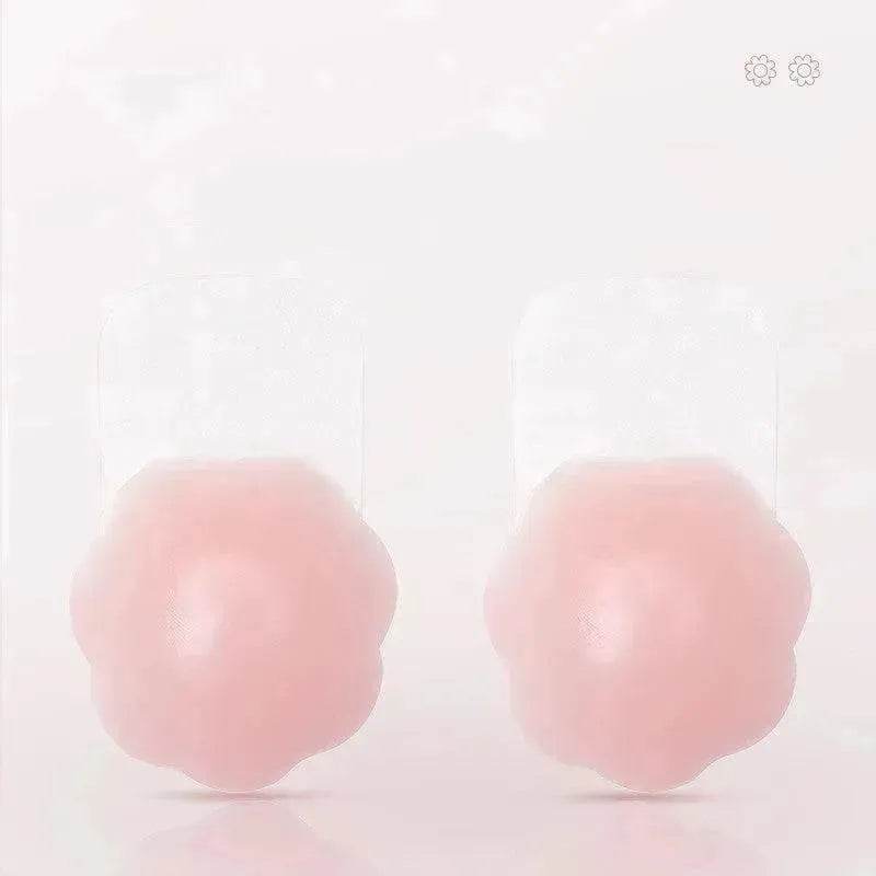 Reusable Self Adhesive Silicone Lift Up Breast Nipple Cover Bra Pad Invisible Breast Petals For Party Dress
