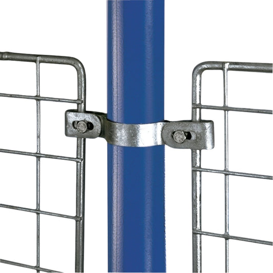 Double Sided Mesh Clip Tube Clamp, 1.66"