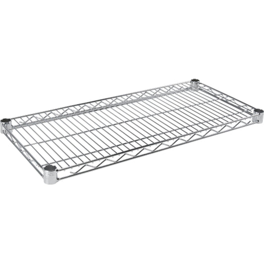 Standard-Duty Chromate Wire Shelf, 36" W x 14" D, 500 lbs. Capacity