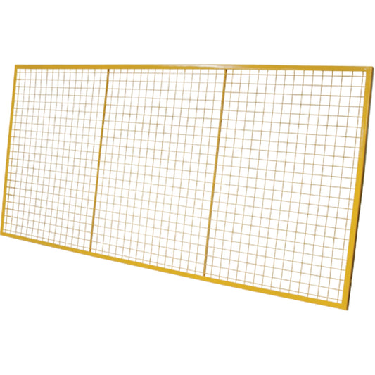 Pallet Back Rack Guards, 144" W x 48" H, 12" Brackets