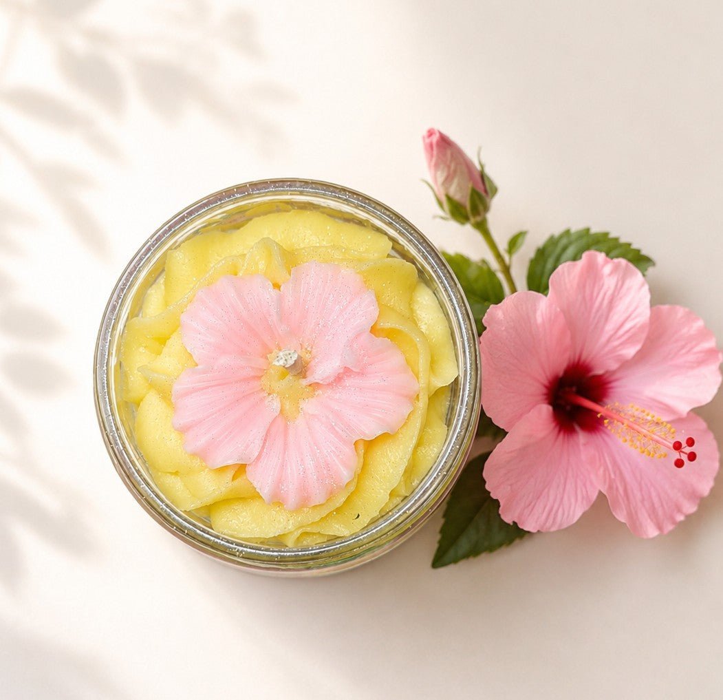 La bougie gourmande mini délice - Hibiscus des îles