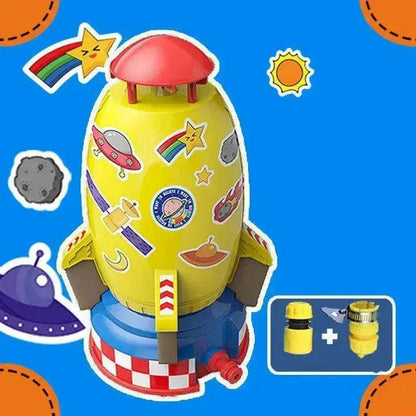 Rocket Launcher Toys Outdoor Rocket Water Pressure Lift Sprinkler Toy Fun Interaction In Garden Lawn Water Spray Toys For Kids Summer Gadgets