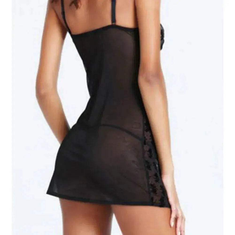 Lingerie Motif Rose Dentelle Tentation Lingerie