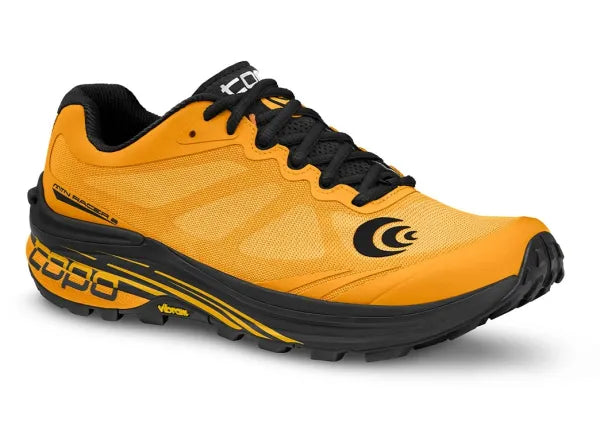 Topo Athletic Men's MTN Racer 2 Trail Running Shoes Size 12 US Mango/Black