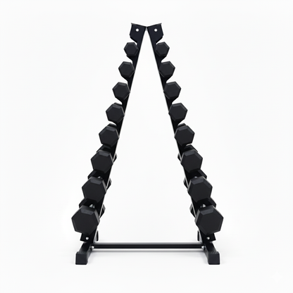 HAJEX Rubber Hex Dumbbells in Canada (2.5 to 150 LB) - Performance Series