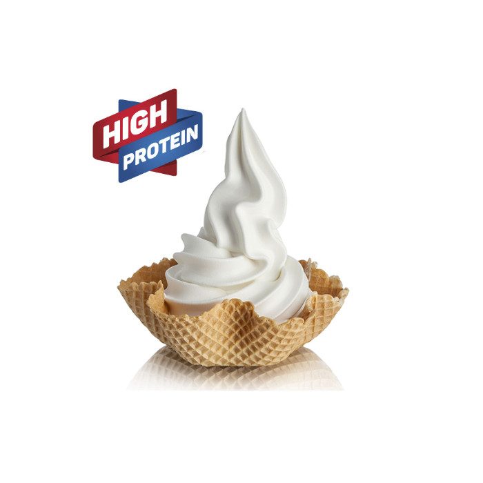 High Protein Vanilla Soft Serve & Gelato Mix - HI-PRO Vanilla - Case of 8 x 1.4 KG bags - Rubicone Canada - Ships Free Within Canada on Orders Above CAD $199