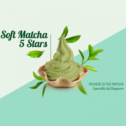Préparation pour crème glacée molle au Matcha 5 étoiles - Caisse de 8 sacs de 1,5 kg - Rubicone Canada - Livraison gratuite partout au Canada pour les commandes de plus de 199 CAD