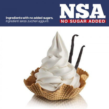 No Sugar Added White Vanilla Soft Serve Mix - NSA White Vanilla - Case of 8 x 1.5 KG bags - Rubicone Canada - Ships Free Within Canada on Orders Above CAD $199