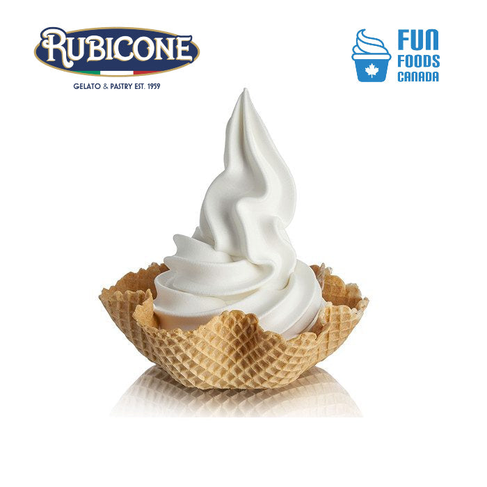 Premium Soft Serve Frozen Yogurt Mix - Case of 8 x 1.8 KG bags - Rubicone Canada - Ships Free Within Canada on Orders Above CAD $199