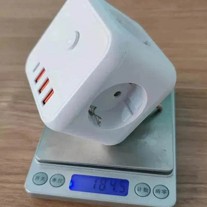Rubik's Cube Converter European Standard Extension Cable Power Strip Multi-function Power Surge protector Plug Socket