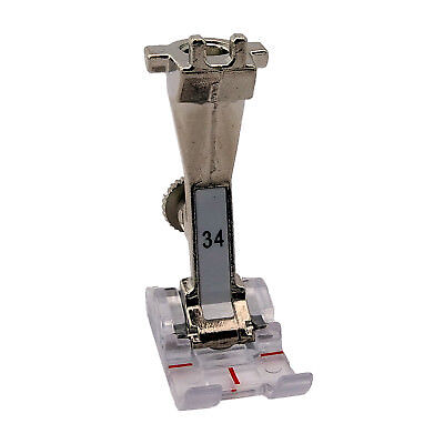 Pied presseur transparent pour marche arrière Bernina #34