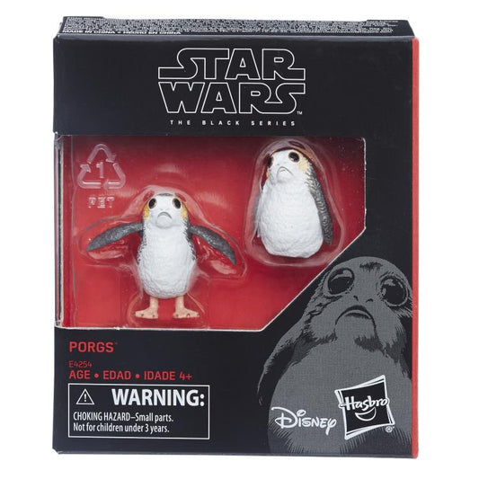 Star Wars The Black Series Pack de 2 Porgs 15 cm