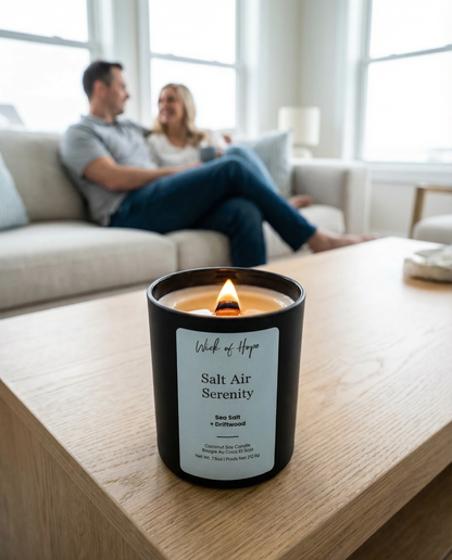 Salt Air Serenity Candle | Sea Salt + Driftwood