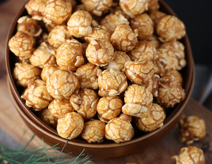 Popcorn au caramel salé