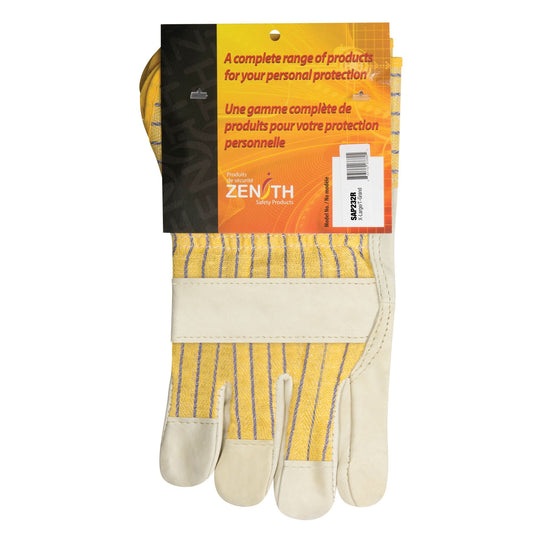 Gants de soudeur Standard, très grands, paume en cuir de bovin pleine fleur, doublure intérieure en coton