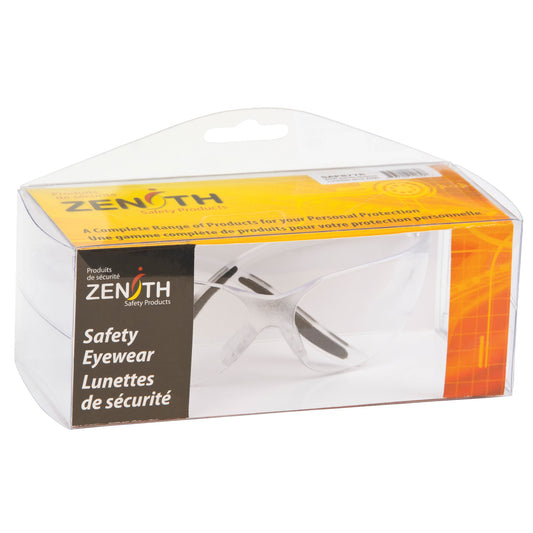 Lunettes de sécurité Z500, verre transparent, anti-rayures, conformes/supérieures à la norme CSA Z94.3