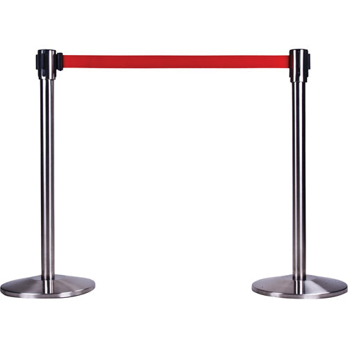 Barrière autoportante de contrôle des foules
