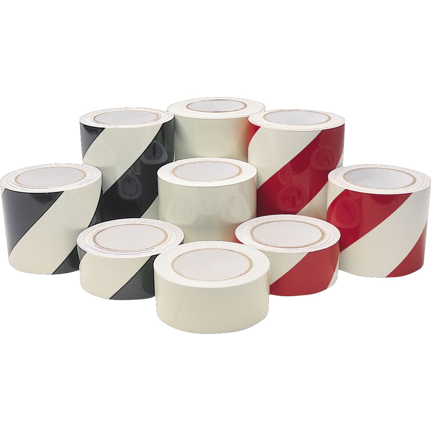 Ruban phosphorescent, 6" x 30', Vinyle, Rouge