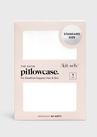 Satin Pillowcase – Ivory