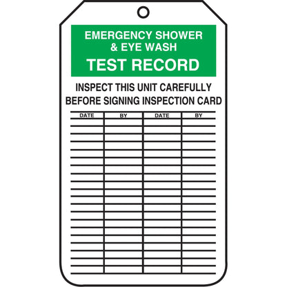 Inspection Tags, Cardstock, 3-1/8" W x 5-7/8" H, English