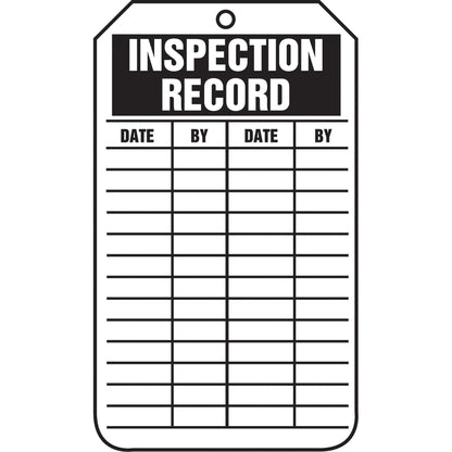 Inspection Tags, Cardstock, 3-1/8" W x 5-7/8" H, English