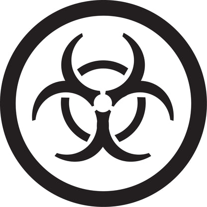 GHS Pictogram Labels, Paper, Roll, 1" L x 1" W