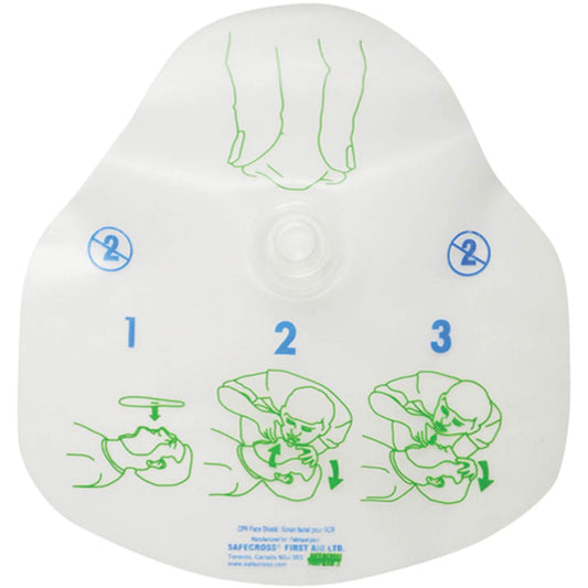 CPR Protective Device, Single Use Faceshield, Class 2