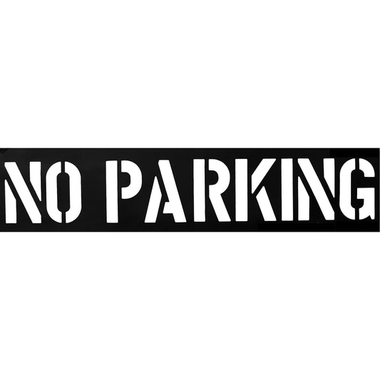 Pochoirs de parking, anglais, 12 po