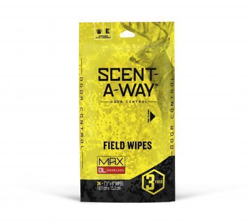 Lingettes Scent-A-Way Max pour le terrain
