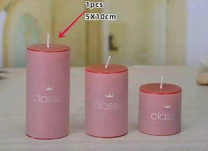 Scented Candle Classic Column Birthday Romantic