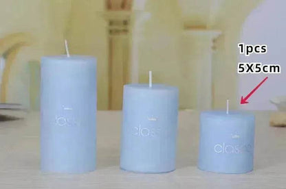 Scented Candle Classic Column Birthday Romantic