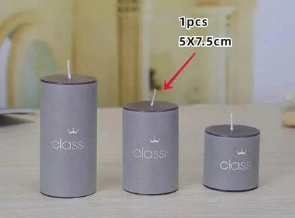 Scented Candle Classic Column Birthday Romantic