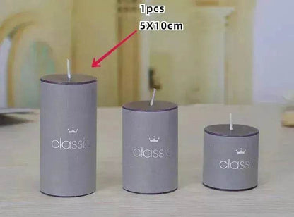 Scented Candle Classic Column Birthday Romantic