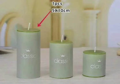 Scented Candle Classic Column Birthday Romantic