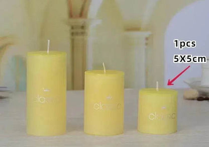 Scented Candle Classic Column Birthday Romantic