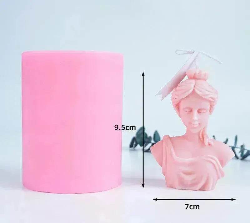 Scented Candle Spiral Mold Handmade Candle Model