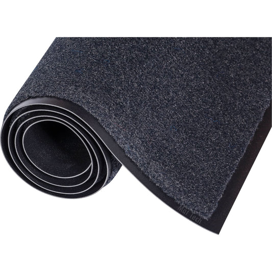Superluxe™ Entrance Mat, Wiper, 4' x 10' x 1/2", Navy Blue