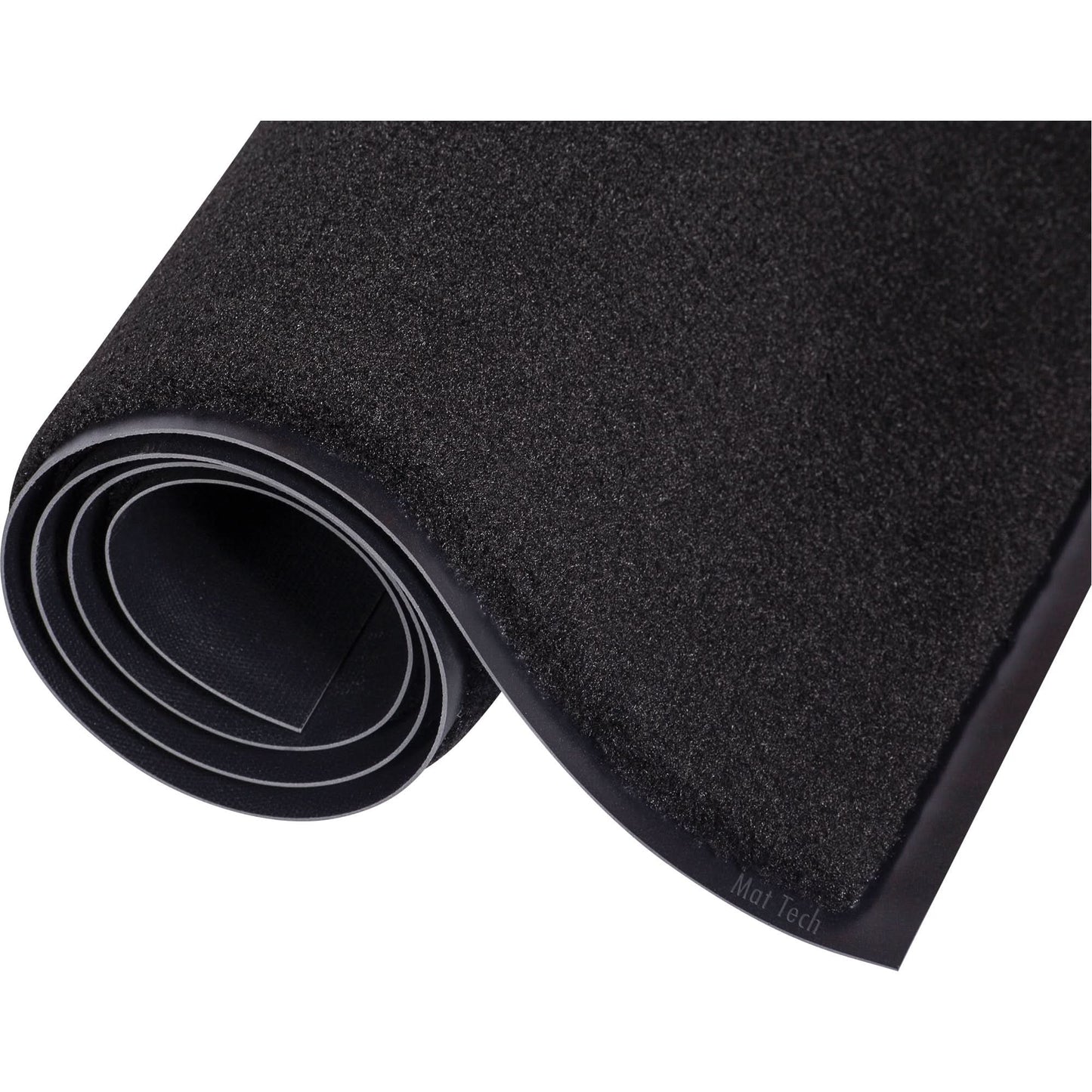 Superluxe™ Entrance Mat, Wiper, 4' x 10' x 1/2", Black