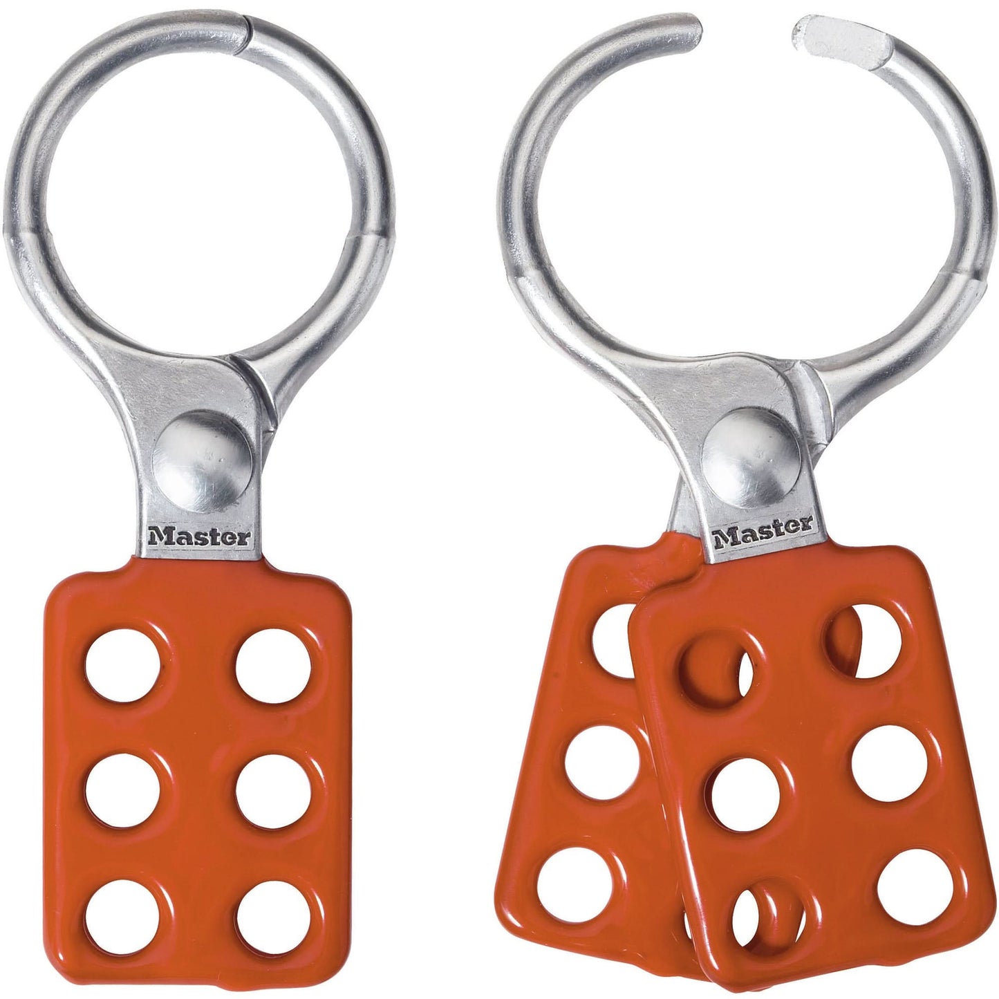 Safety Lockout Hasps, Silver