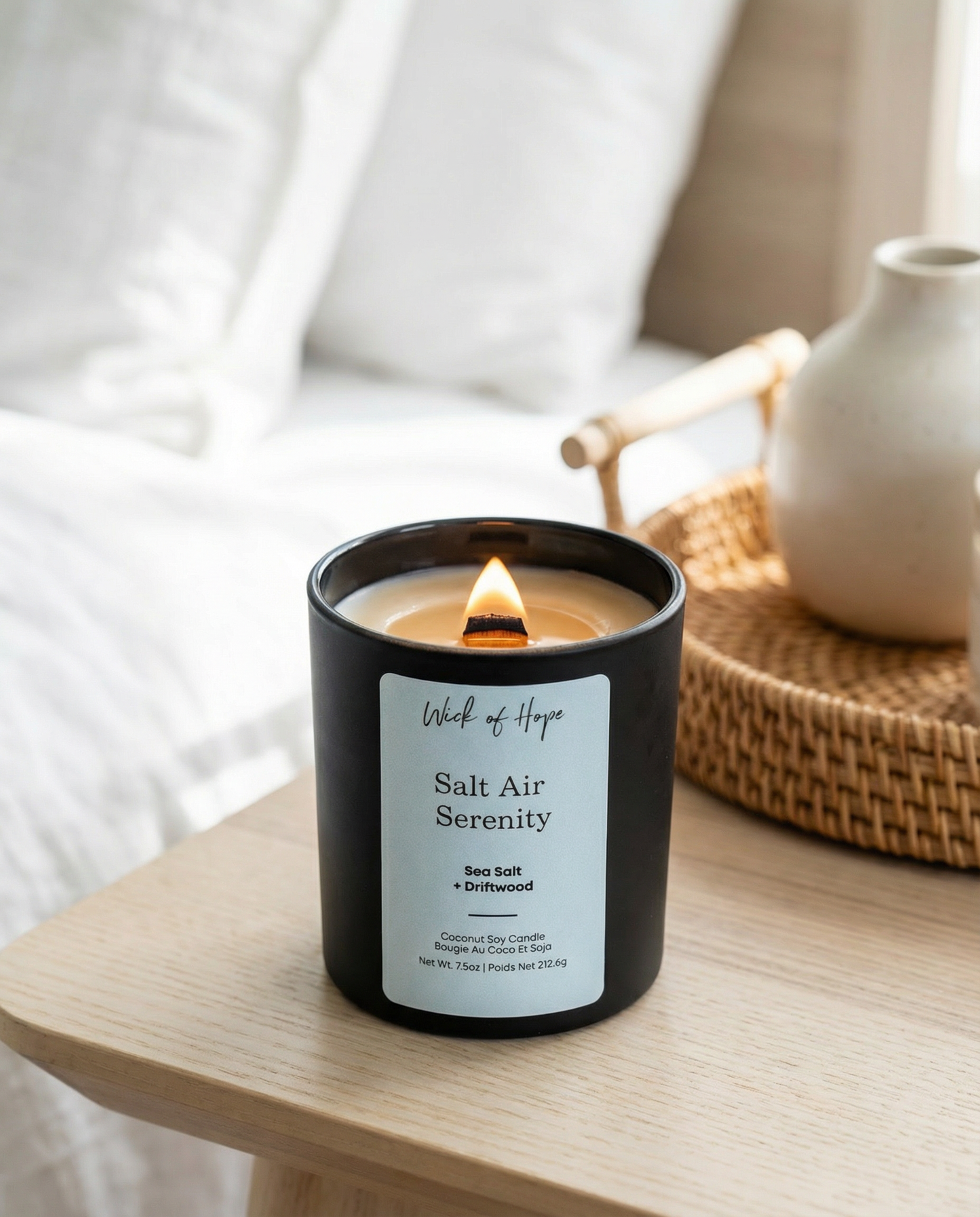 Salt Air Serenity Candle | Sea Salt + Driftwood