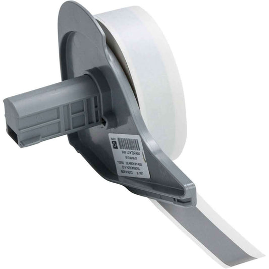 Ruban pour étiqueteuse intérieur-extérieur, vinyle, gris, 12,7 mm de large