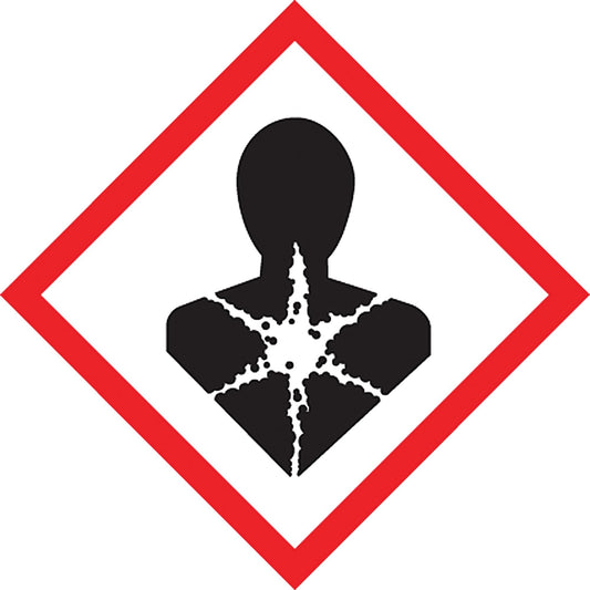 GHS Pictogram Labels, Vinyl, Sheet, 4" L x 4" W